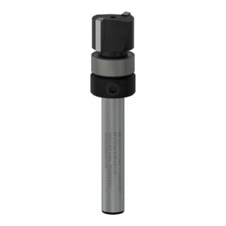 Bosch PRO Fraise affleureuse, palier à billes supérieur, Ø 1/2" x L 3/8", tige 1/4"