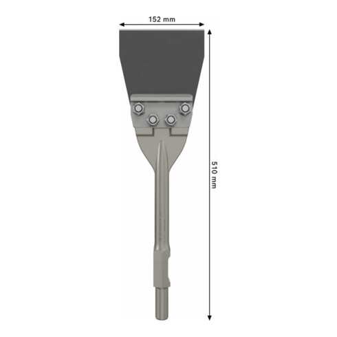 Bosch PRO Grattoir de sol HEX 30, 152 x 510 mm