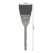 Bosch PRO Grattoir de sol HEX 30, 152 x 510 mm-4