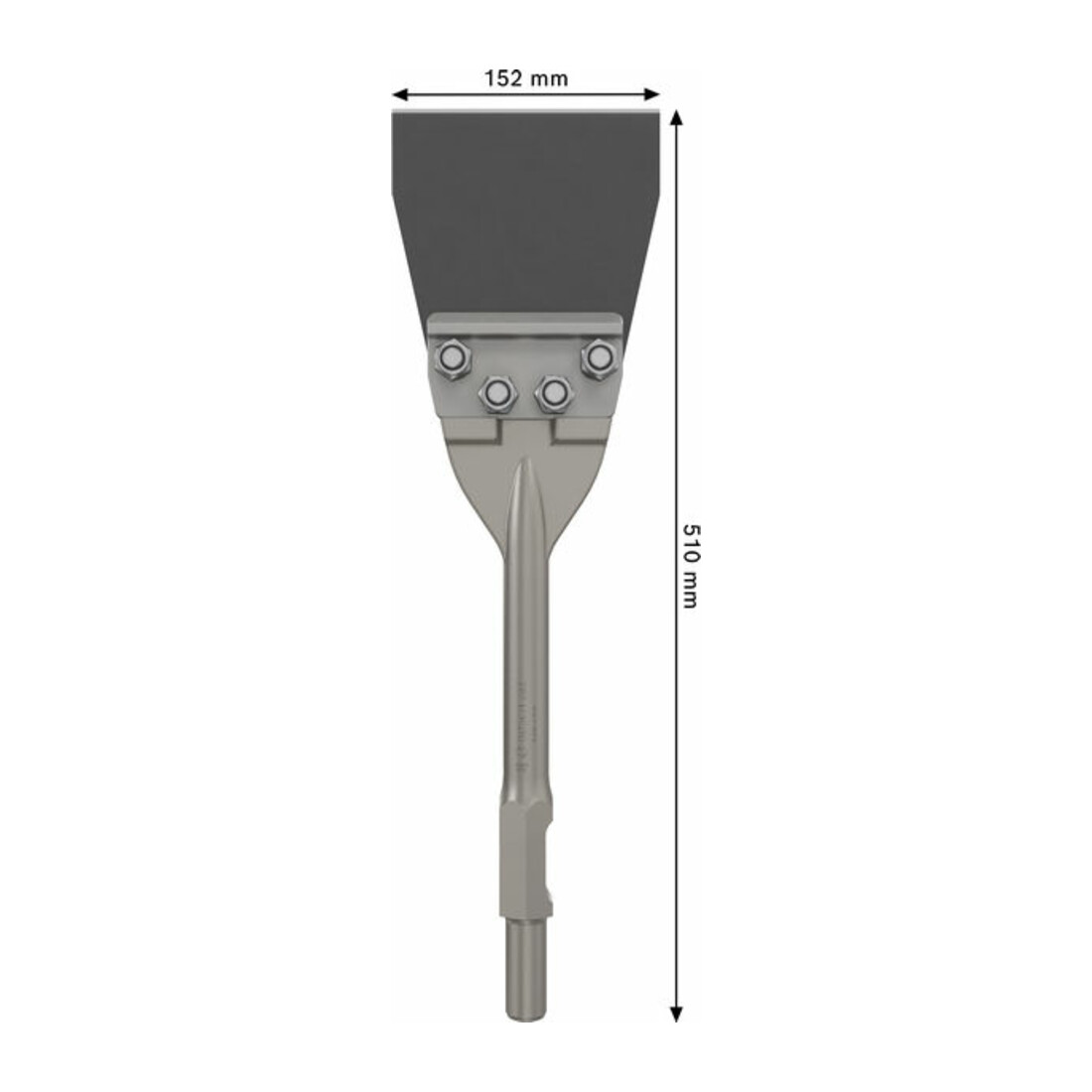 Bosch PRO Grattoir de sol HEX 30, 152 x 510 mm