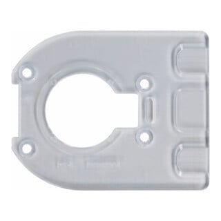 Bosch PRO Grundplatte, halbrund, 7 x 93 x 118 mm