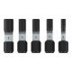 Bosch PRO H Impact Bit Set, H3, H4, 2 x H5, H6, 25 mm, 5-tlg.-5
