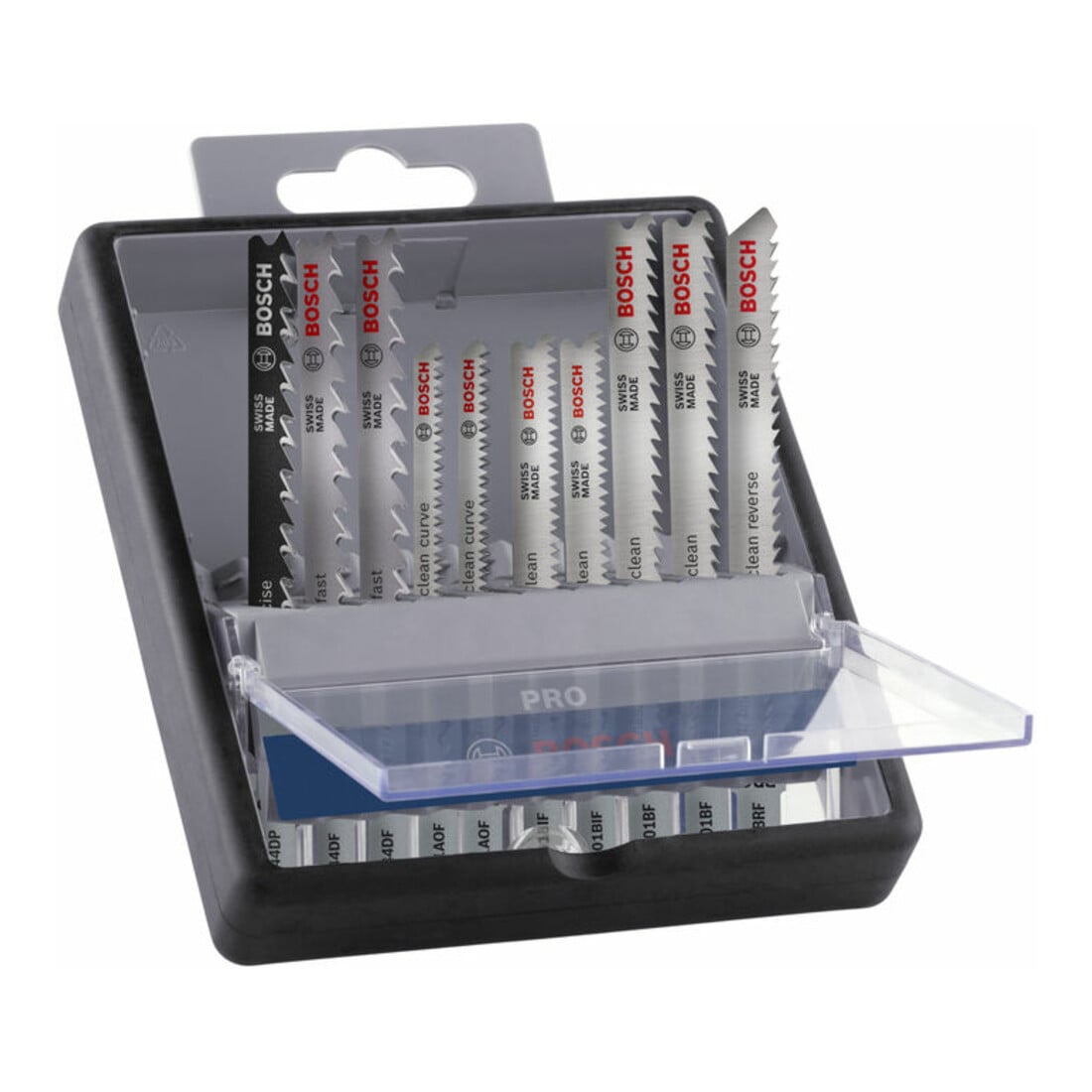 Bosch PRO Hardwood and Laminate Stichsägeblatt Set, 83 mm, 10-tlg.