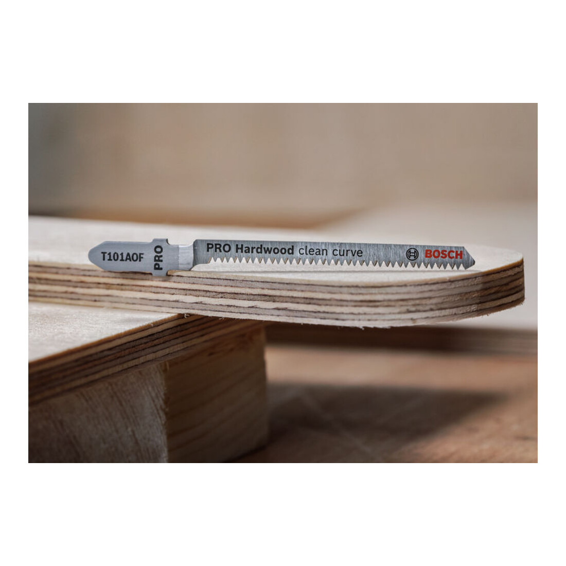 Bosch PRO Hardwood clean curve T101AOF Stichsägeblatt, 83 mm, 2-tlg.