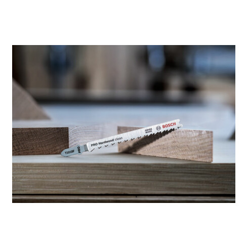 Bosch PRO Hardwood clean T101BF Stichsägeblatt, 100 mm, 2-tlg.