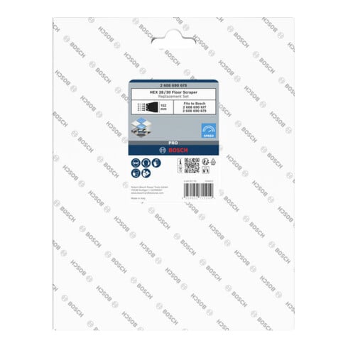 Bosch PRO HEX 28/30 Ersatzteil-Set für Bodenschaber