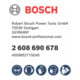 Bosch PRO HEX 28/30 Kit de pièces de rechange pour grattoir de sol-4