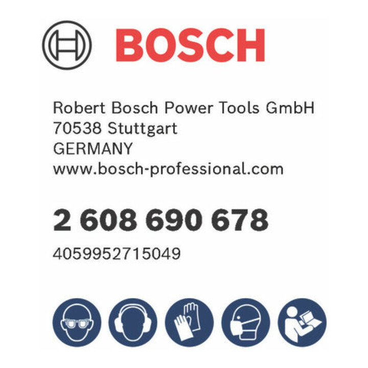Bosch PRO HEX 28/30 Kit de pièces de rechange pour grattoir de sol