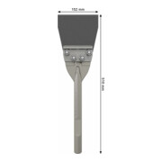 Bosch PRO HEX 28 Bodenschaber, 152 x 510 mm-4