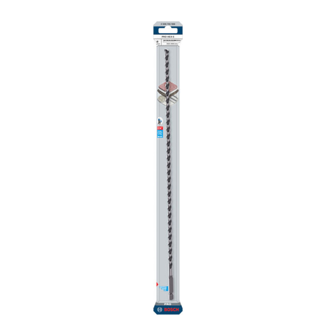 Bosch PRO HEX-5 Bohrer, 8 x 350 x 400 mm