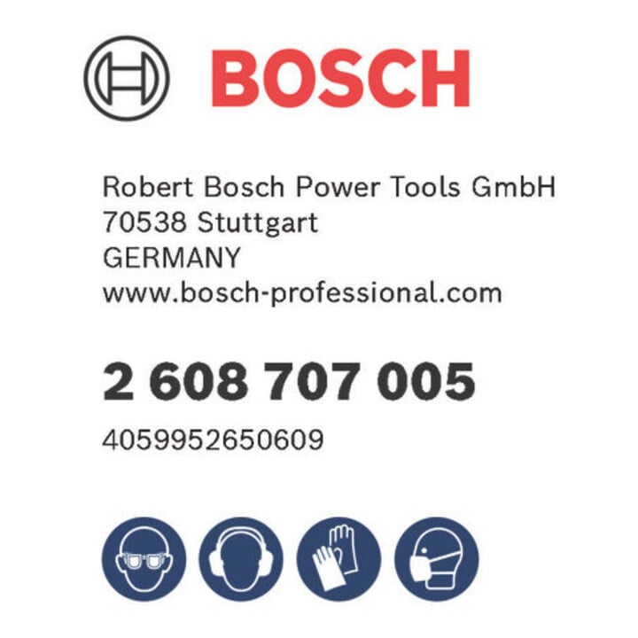 Bosch PRO HEX-5 Bohrer-Set, 4x100, 5x100, 5x100, 6x100, 6x100, 8x150, 10x150 mm,7-tlg.