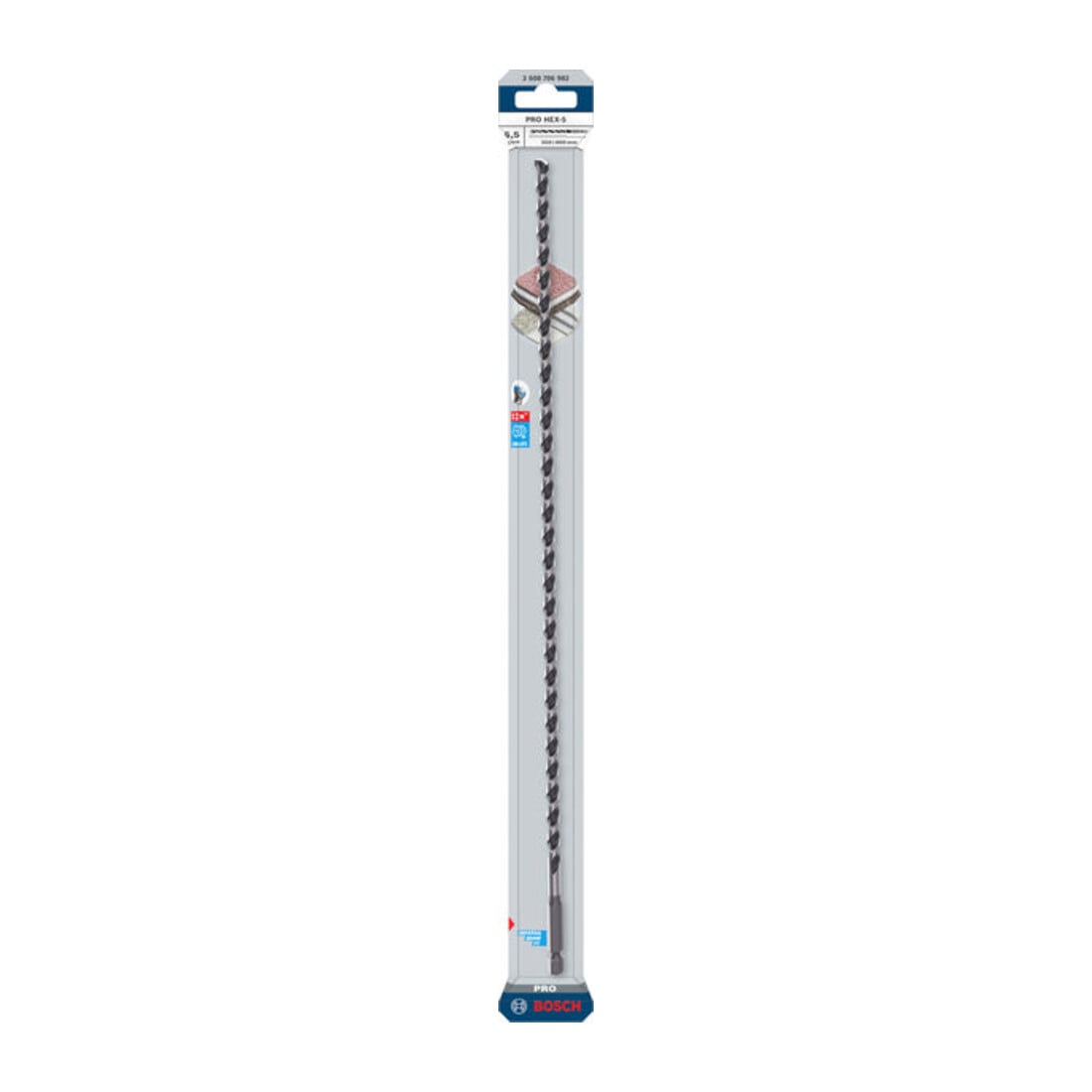 Bosch PRO HEX-5 Boor, 6,5 x 350 x 400 mm