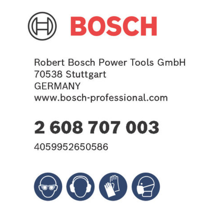 Bosch PRO HEX-5 Boorset, 5x100, 6x100, 8x150 mm, 3-dlg.