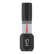 Bosch PRO Hex Impact Bit, H5, 25 mm, 2-tlg.