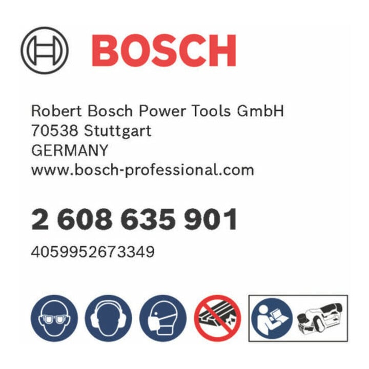 Bosch PRO Hobelmesser, 56 x 5,5 x 1,1 mm, 10 Stk