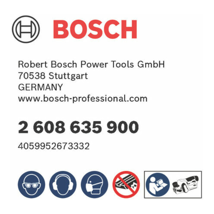 Bosch PRO Hobelmesser, 56 x 5,5 x 1,1 mm, 2 Stk