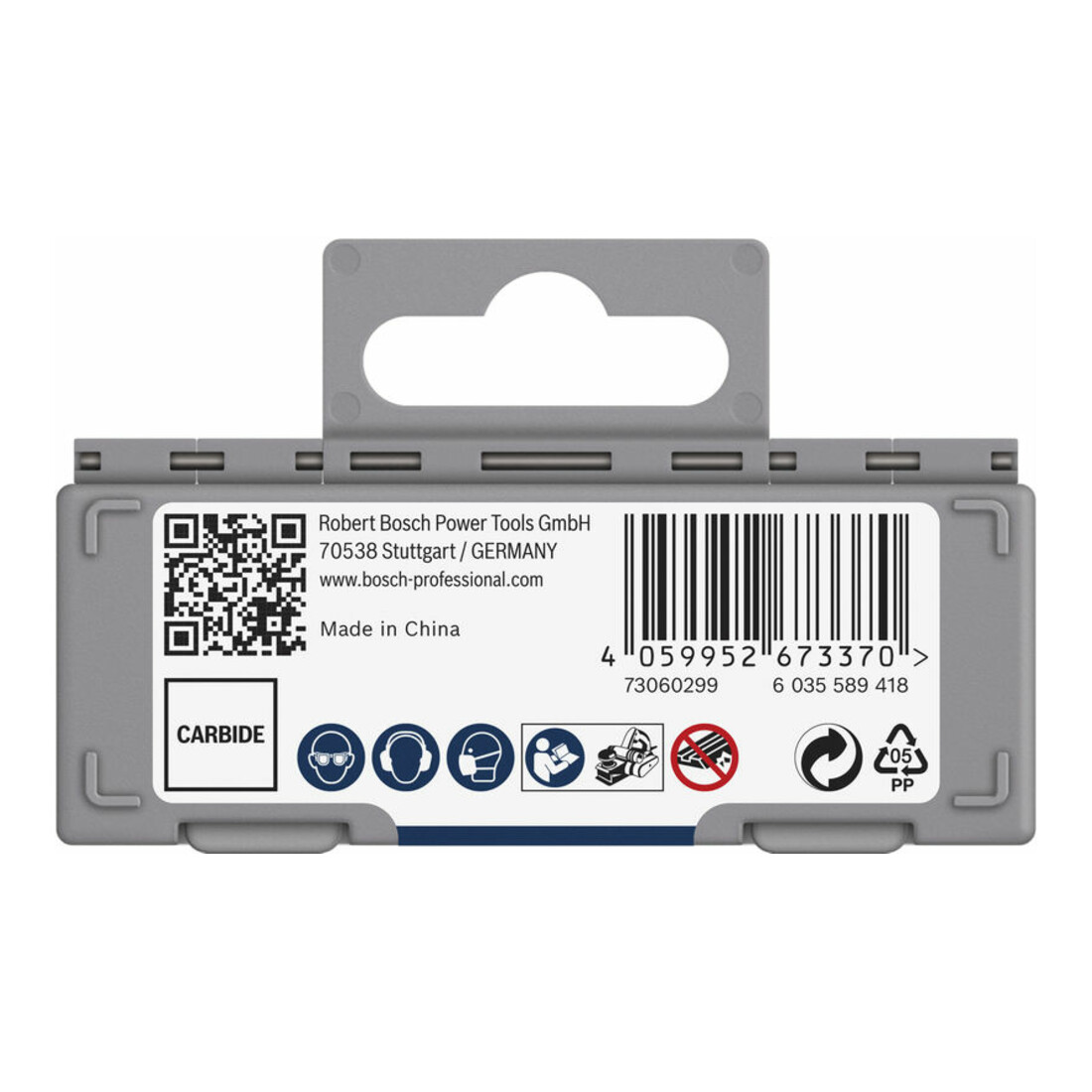 Bosch PRO Hobelmesser, 82 x 5,5 x 1,1 mm, 10 Stk