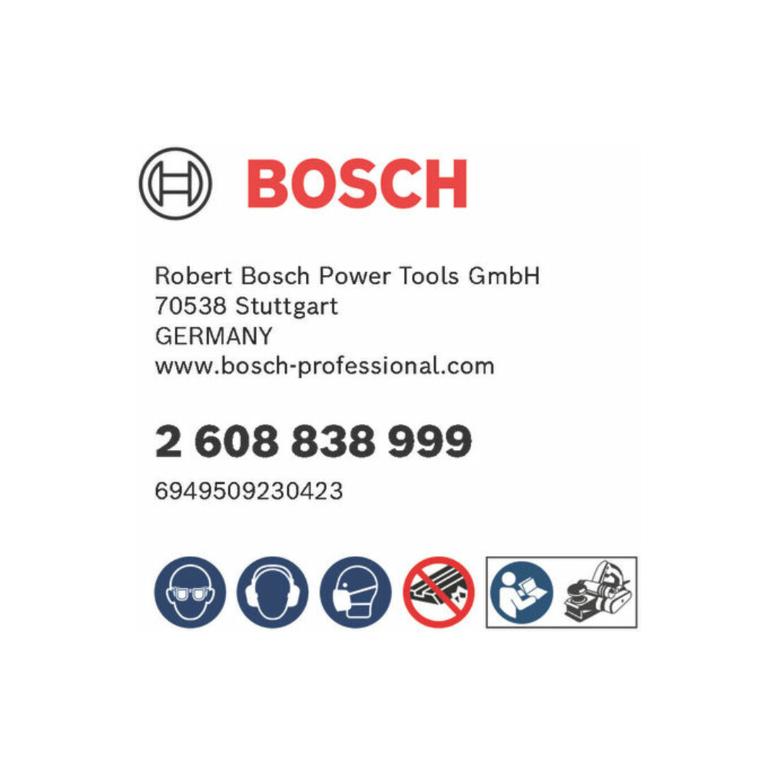 Bosch PRO Hobelmesser-Set, 4-tlg