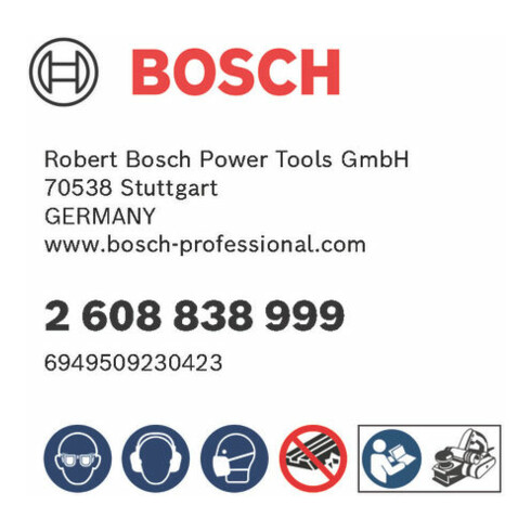 Bosch PRO Hobelmesser-Set, 4-tlg