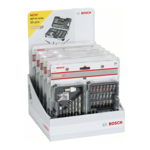 Bosch PRO houtboor- en schroevendraaierset 35-delig