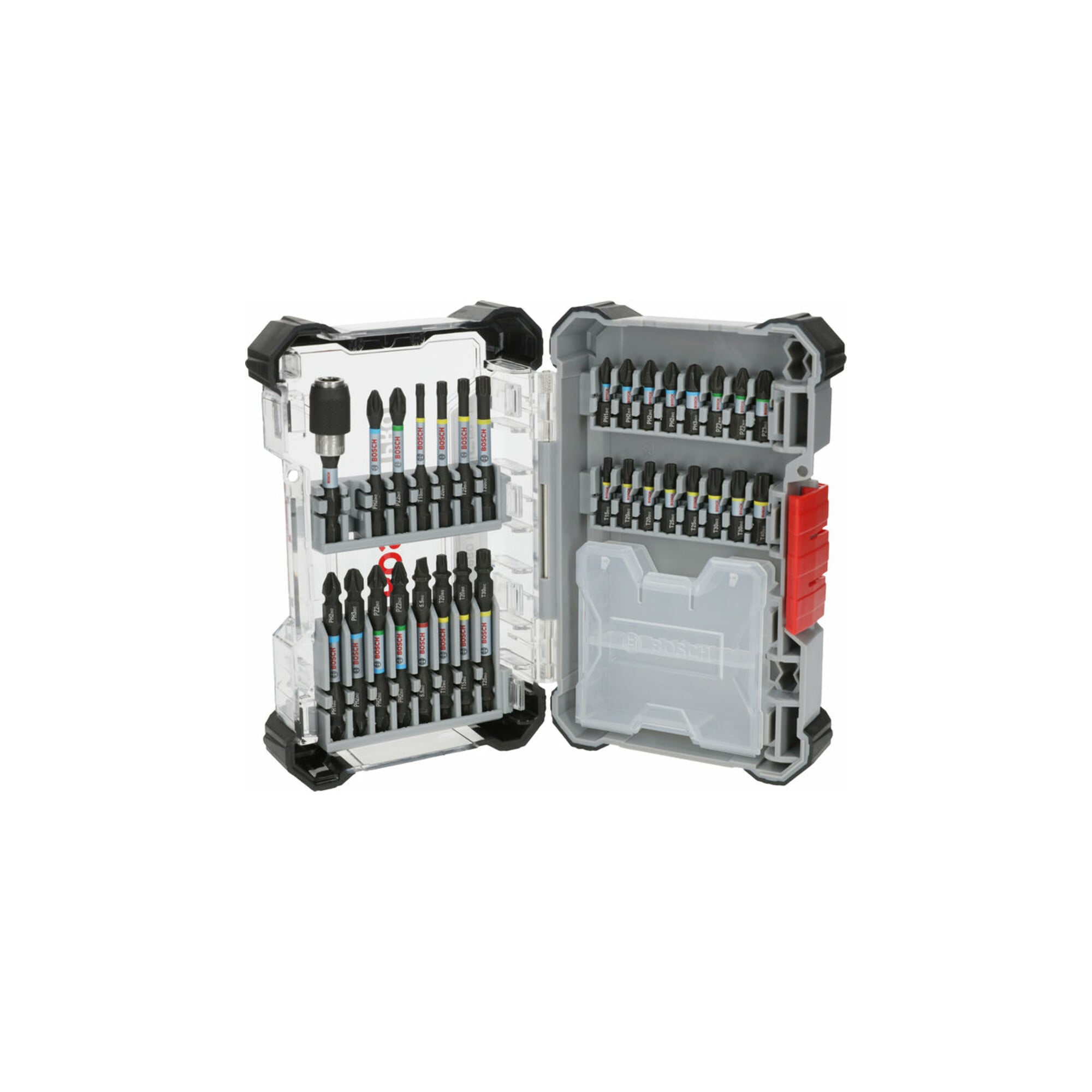 BOSCH PRO Impact Bit Set, Display, 6 x 31-tlg