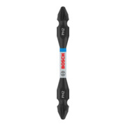 Bosch PRO Impact Schrauberbit mit Doppelklingen u. Pick and Click-Einsätzen, PH2, 65mm