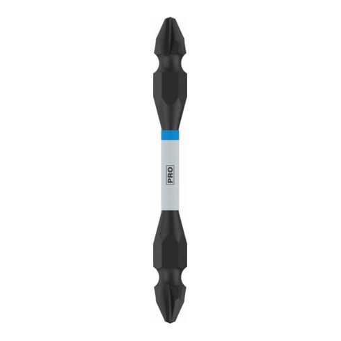 Bosch PRO Impact Schrauberbit mit Doppelklingen u. Pick and Click-Einsätzen, PH2, 65mm