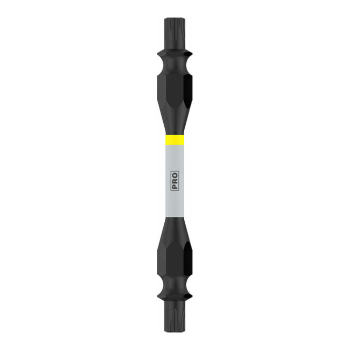Bosch PRO Impact Schrauberbit mit Doppelklingen und Pick and Click-Einsätzen, T25,65mm