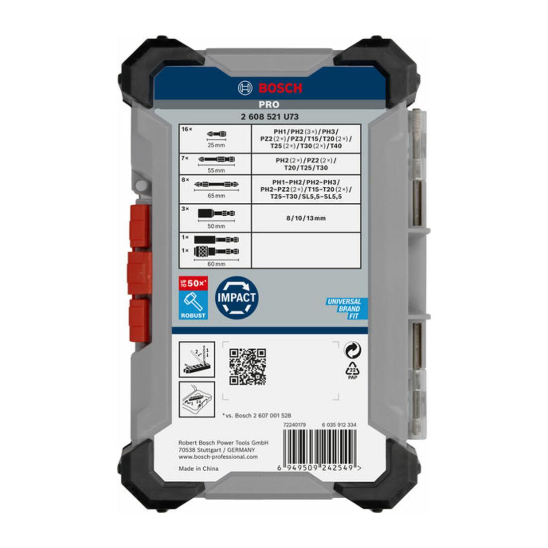 Bosch PRO Impact Schrauberbit Set, 36-tlg.
