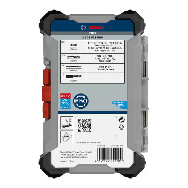 Bosch PRO Impact Schrauberbit Set, 48-tlg.