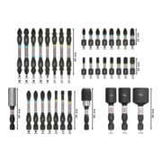 Bosch PRO Impact Schrauberbit Set, mit Aufsteller, 6 x 36-tlg-4