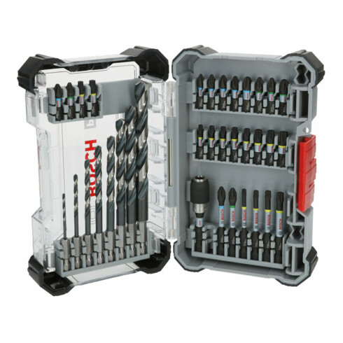 Bosch PRO Impact Schrauberbits und Metallbohrer Set, 35-tlg.