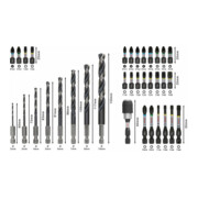 Bosch PRO Impact Schrauberbits und Metallbohrer Set, 35-tlg.-4