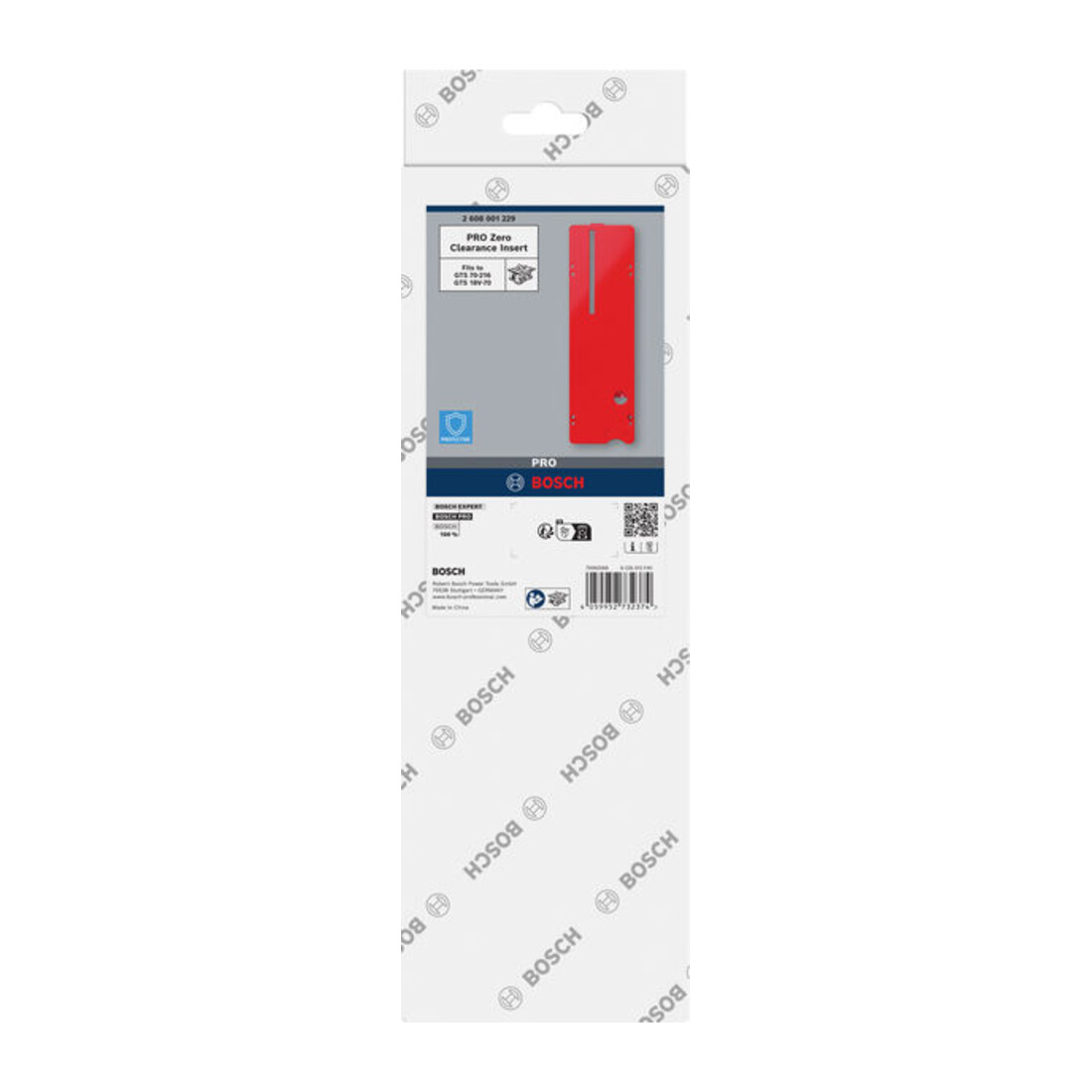Bosch PRO Insert à jeu nul pour scies circulaires sur table GTS 18V-70/GTS 70-216Professional