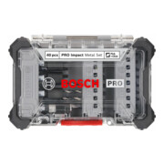 Bosch PRO Jeu de embouts de vissage et forets métal, 40 pcs-2