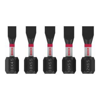 Bosch PRO Jeu de embouts Impact, 25 mm, 5 pcs