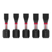 Bosch PRO Jeu de embouts Impact, 25 mm, 5 pcs