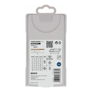 Bosch PRO Jeu de forets hélicoïdaux HSS-G métal, 7 pièces