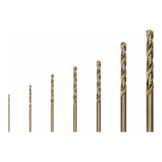 Bosch PRO Jeu de forets hélicoïdaux HSS-G métal, 7 pièces