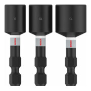 Bosch PRO Jeu d'embouts à ergot Impact, 8 x 50, 10 x 50, 13 x 50 mm, 3 pcs
