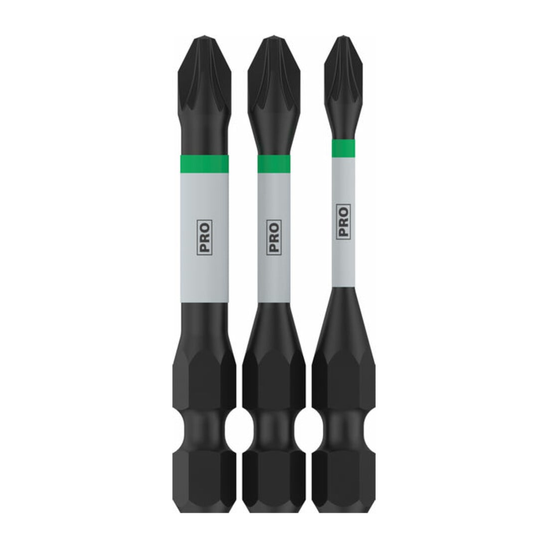 Bosch PRO Jeu d'embouts Pozidriv, PZ1, PZ2, PZ3, 55 mm, 3 pcs