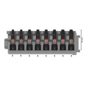 Bosch PRO Jeu d'embouts R Impact, 2 x R1, 4 x R2, 2 x R3, 55 mm, 8 pcs-4