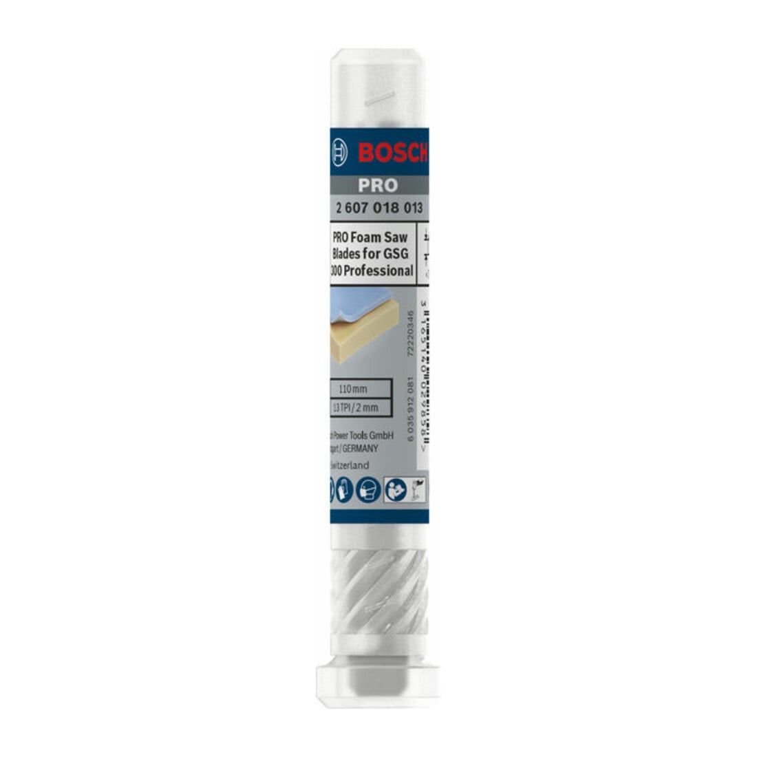 Bosch PRO Lama per sega a schiuma, 70 mm, 2 pezzi