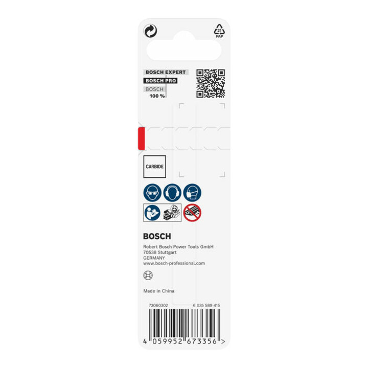 Bosch PRO Lame de rabot, 82 x 5,5 x 1,1 mm, 1 pc