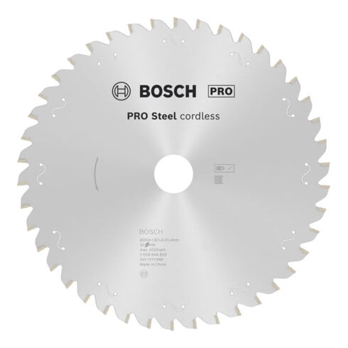 Bosch PRO Lame de scie circulaire acier sans fil, 203 x 1,8 x 25,4 mm