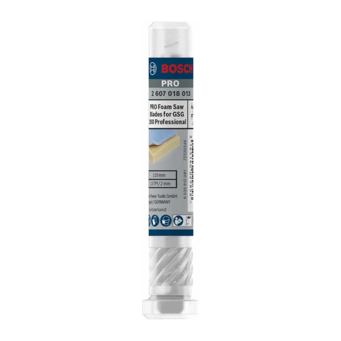 Bosch PRO Lame de scie pour mousse, 70 mm, 2 pcs