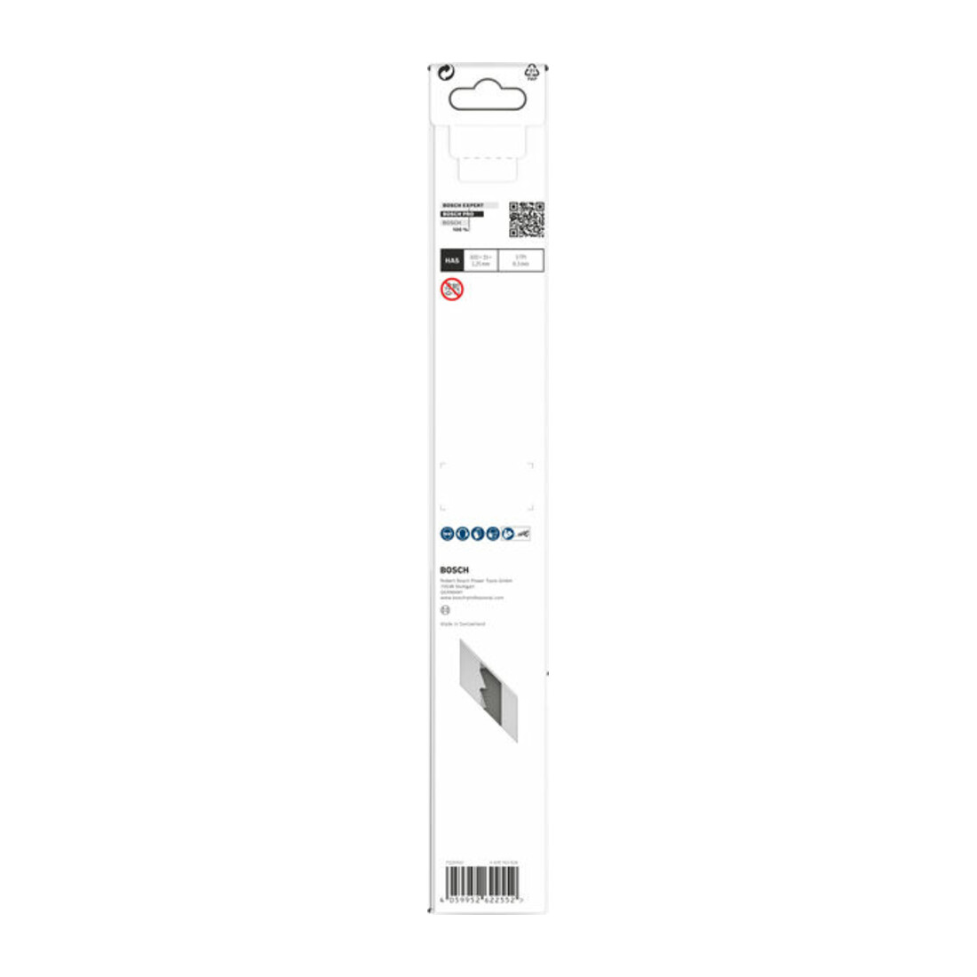 Bosch PRO Lame de scie sabre Ice S1211K, 1,25 x 19 x 300 mm, 5 pcs