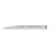 Bosch PRO Lame de scie sabre Multi Matériaux S1110VF, 1,6 x 22 x 225 mm, 2 pcs