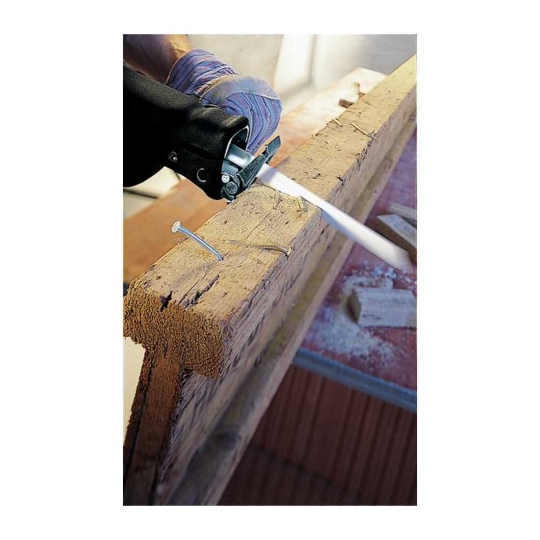 Bosch PRO Lame de scie sabre pour réparation de palettes rapide S1122HFR, 0,9 x 19 x 225 mm, 5 pcs