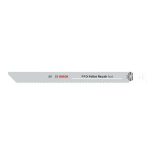 Bosch PRO Lame de scie sabre S1122HFR pour réparation de palettes, 0,9 x 19 x 225 mm, 100 pcs